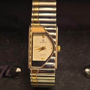 Women's Gold and Silver Quartz Watch